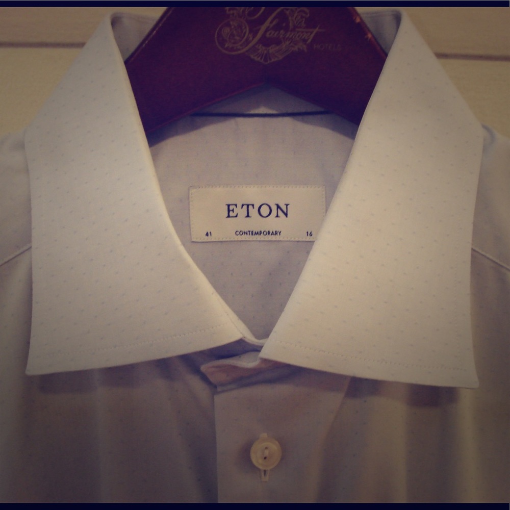 ETON Contemporary Fit Twill 16 41